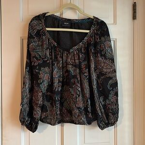 EUC Maeve by Anthropologie print blouse. Size S